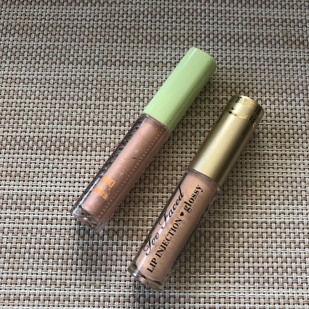 Too Faced Lip Injection and Pixi Color Set